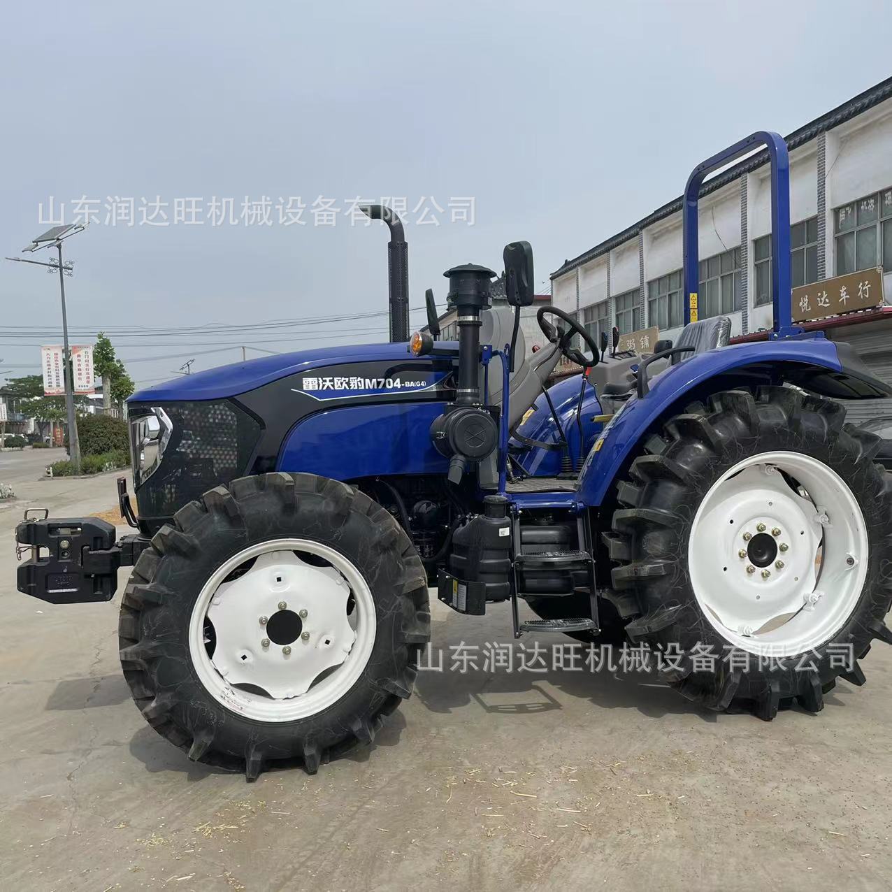 国四补贴 雷沃欧豹M704-B农用四驱拖拉机 强压多路阀翻田机四轮