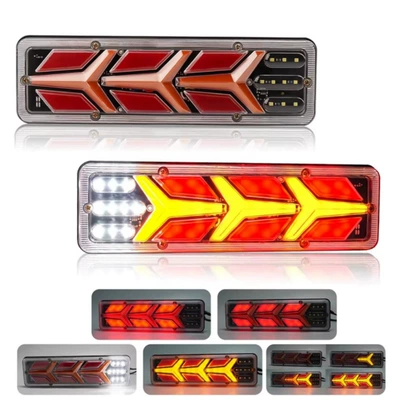 vehicle lamps tricycle truck — Tail light - fishbone-model-1224v