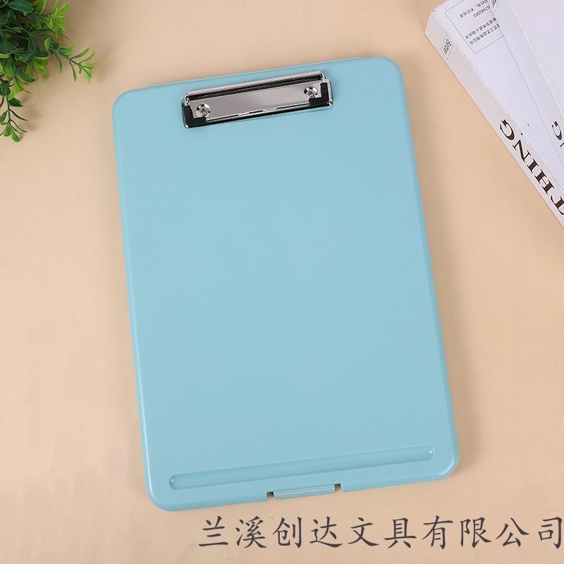 8213 Caja abierta - con bolígrafo - azul claro