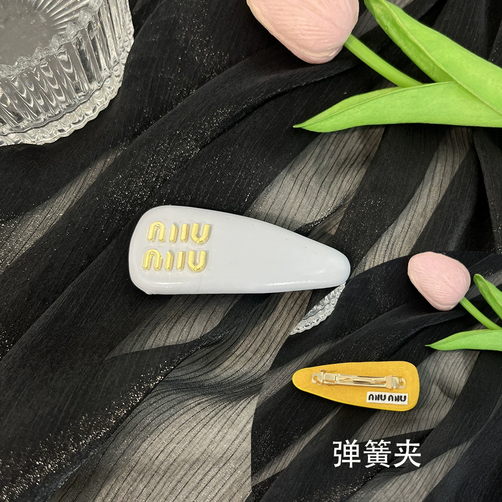 Miumiu, модная заколка для волос, универсальные шпильки, шпилька