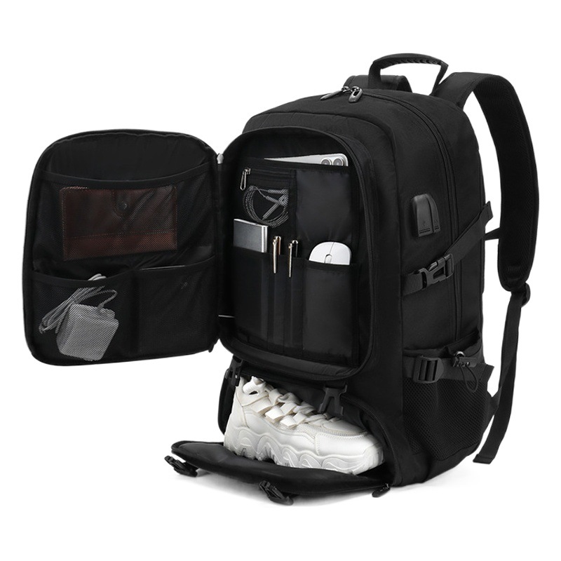 Mochila de hombre de gran capacidad Mochila de viaje de sentido avanzado Deportes Bolso de equipaje al aire libre Bolsa de montañismo Mochila escolar impermeable