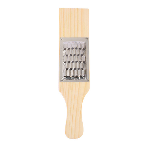 No. 10 stainless steel screws fixed wooden board grater Small length 30CM potato radish cucumber 4MM vegetable cutter