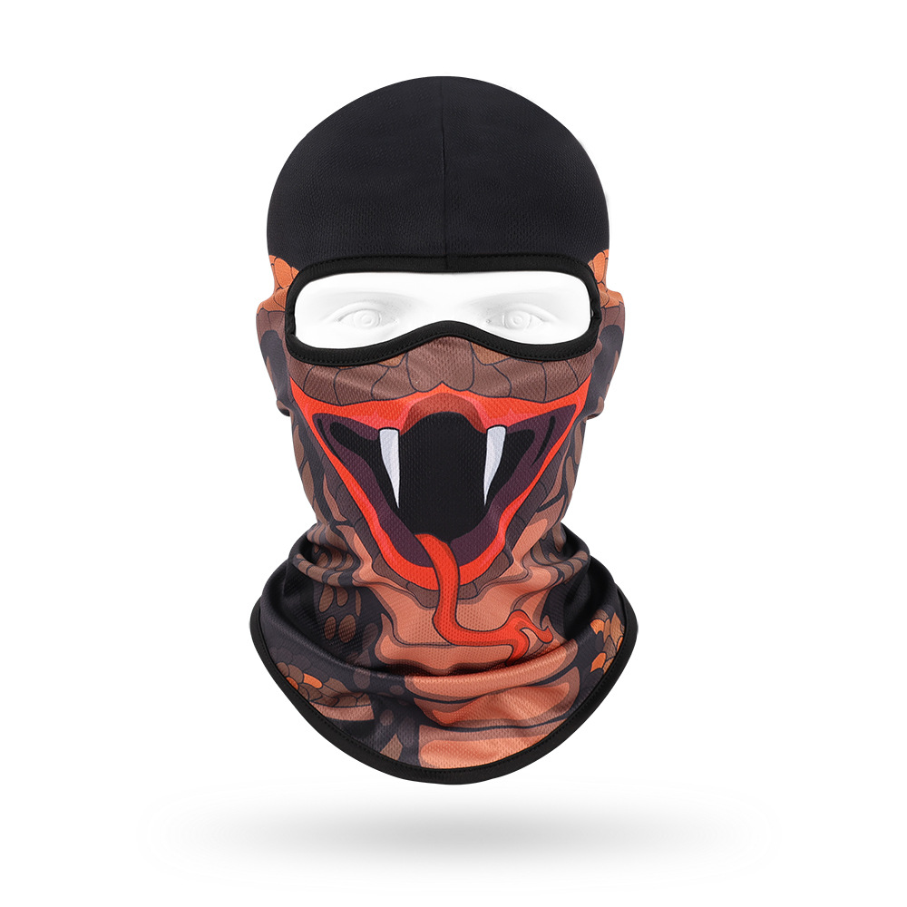 Sudor absorbente máscara transpirable de secado rápido para hombres y mujeres ciclismo al aire libre bicicleta protección solar sombrero lindo mascota sombrero animal bufanda