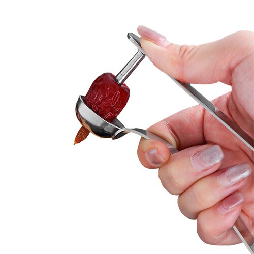 Red date corer, household manual push-type red date corer, cherry hawthorn slicer, corer tool
