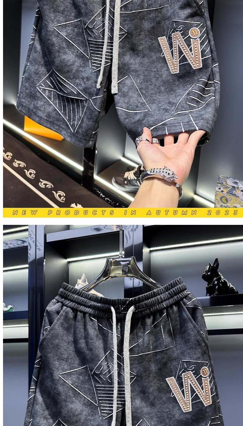 Men's Cargo Shorts - American Style Workwear Casual 5-Inch Shorts With Multiple Pockets, Loose Fit Summer Short Pants_viptrois.com