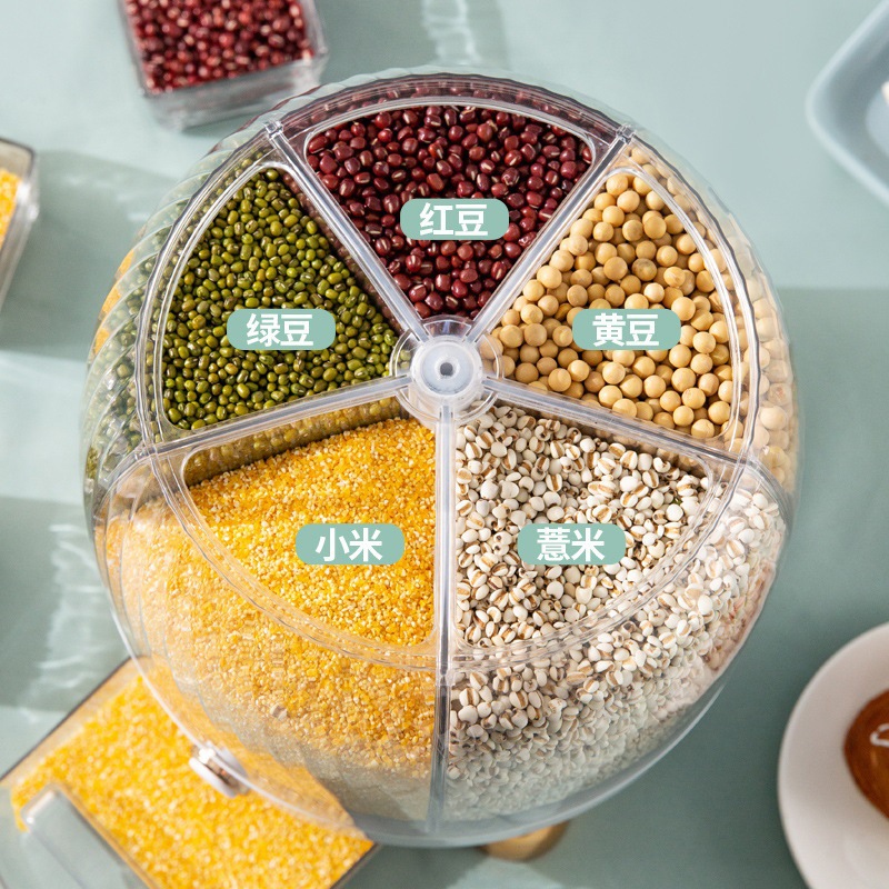 Clasificación de celebridades de Internet, cubos de arroz, granos integrales, arroz doméstico, a prueba de insectos y humedad, sellado y almacenamiento de arroz Chen Zhikun