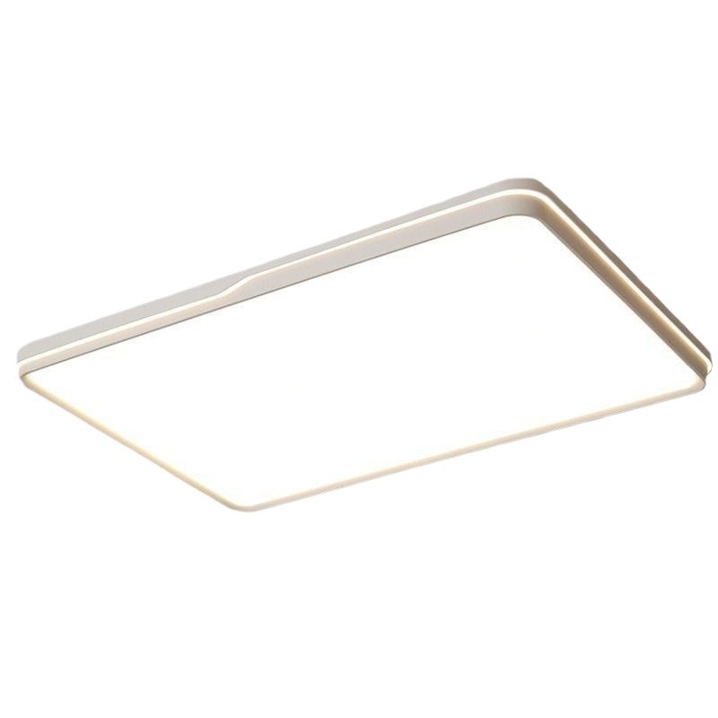 [Selección estricta] lámpara principal de protección ocular de espectro completo 2025 nuevo estilo popular de viento de crema lámpara de techo rectangular lámpara de toda la casa