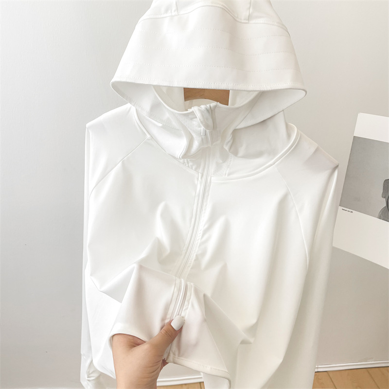 Ropa de protección solar para mujeres verano Delgado al aire libre transpirable versátil protección solar ropa 2023 nueva protección UV ligera upf50