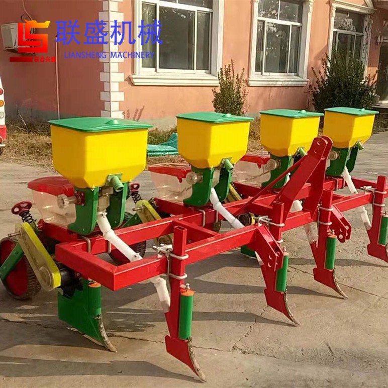 大豆黄豆黑豆玉米播种机大田高粱精播机苞米勺轮单粒双粒播种机子