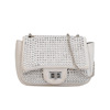 Trend one-shoulder bag, bag strap, Chanel style, Korean style