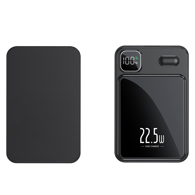 国境を越えた高速充電磁気ワイヤレス充電大容量 10,000 20,000 mAh パワーバンクミニ超小型ポータブル電源|undefined