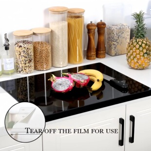 Customized Acrylic Cutting Board Transparent Cutting Board Kitchen Counter Non-Slip Cutting Board for Fruits and Vegetables Island Table