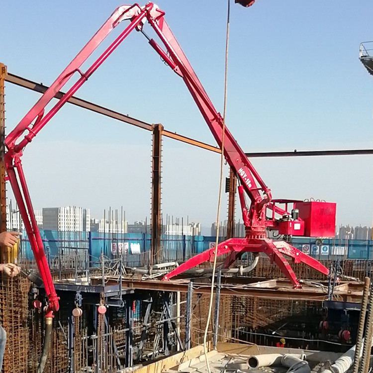 现货销售12米液压布料机桥梁混凝土输送15米移动式液压布料机