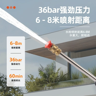 Wireless Electric Water Gun Portable – High pressure car wash water gun