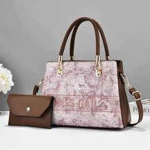 女士包包女包2023新款斜挎包女大容量时尚单肩手提包百搭子母包