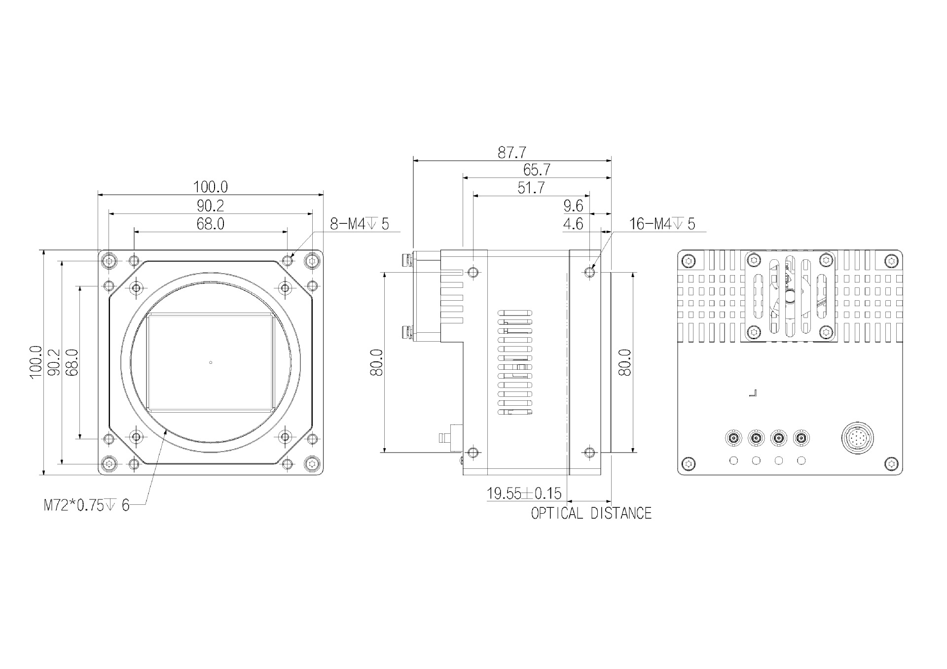 IRAYPLE大华华睿 AX7Q10MX470 AX大面阵系列工业相机