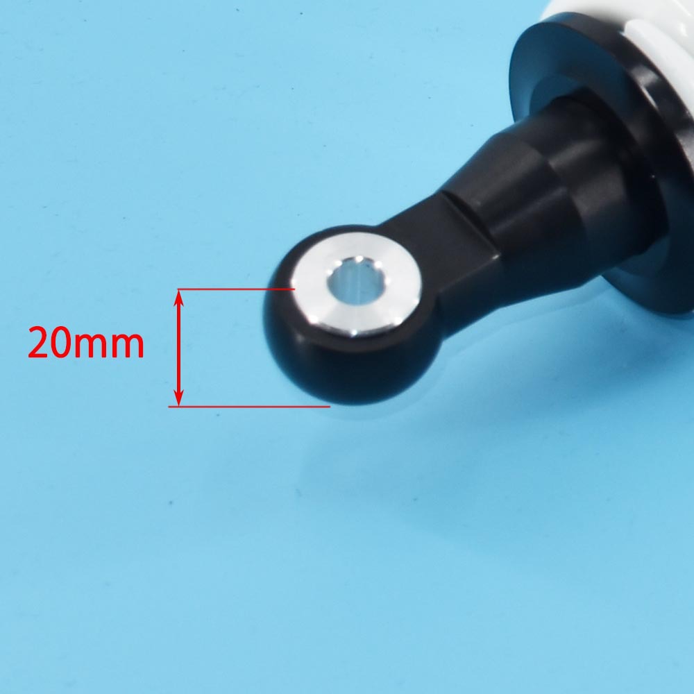 Cross-Border Wholesale Large Off-Road Motorcycle Rear Shock Absorber with Built-In Airbag Shock Absorption, 360mm Hole Spacing