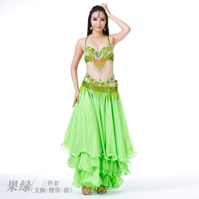 프루트 그린 [브라 + 벨트 + 스커트]