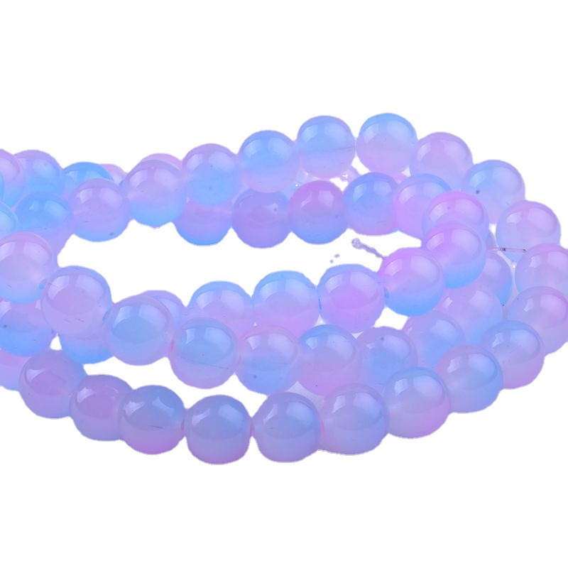 Two-color glass accessory