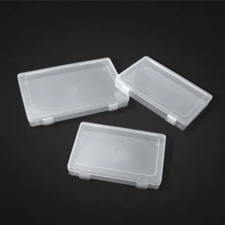 PP塑料包装盒长方形零件物料卡片文件盒饰品五金玩具拼豆收纳盒子