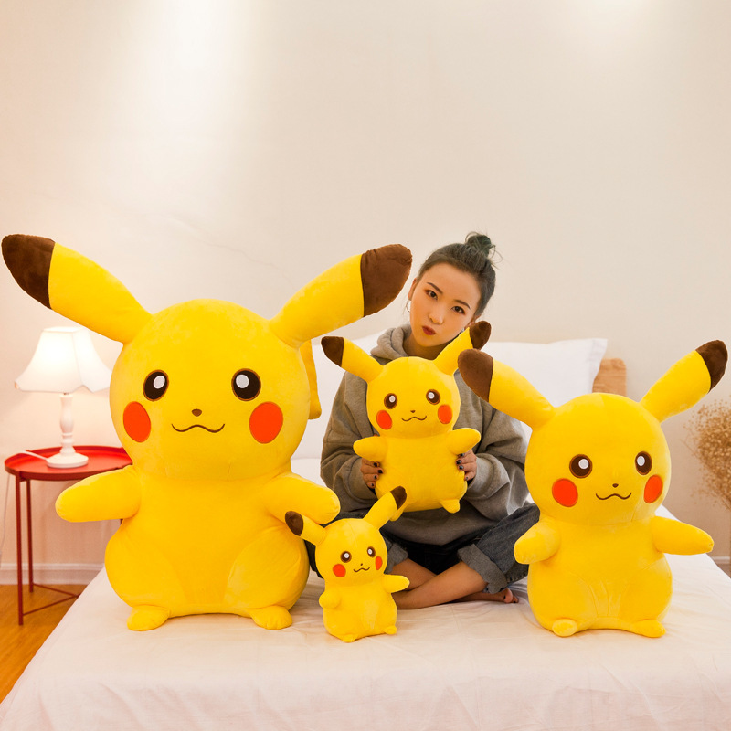 Wholesale Pikachu Plush Toy Large Pikachu Doll Shopping Mall Scissors Machine Gift for Girlfriend Birthday Gift Wholesale Pikachu Plush Toy Large Pikachu Doll Shopping Mall Scissors Machine Gift for Girlfriend Birthday Gift