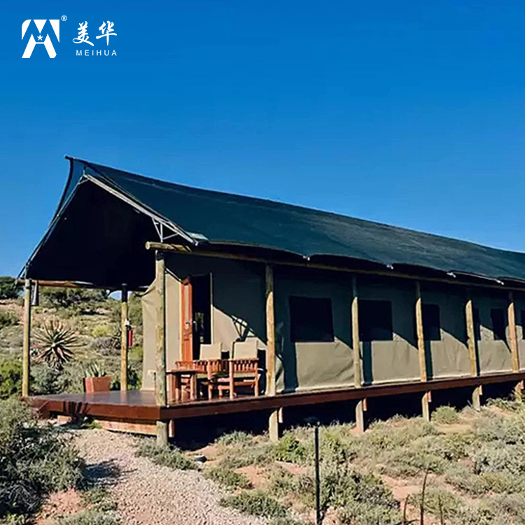 Carpa de hotel para ocio al aire libre, alojamiento móvil, estructura de acero para actividades de camping, impermeable y con protección solar, portátil, camping de lujo ligero.