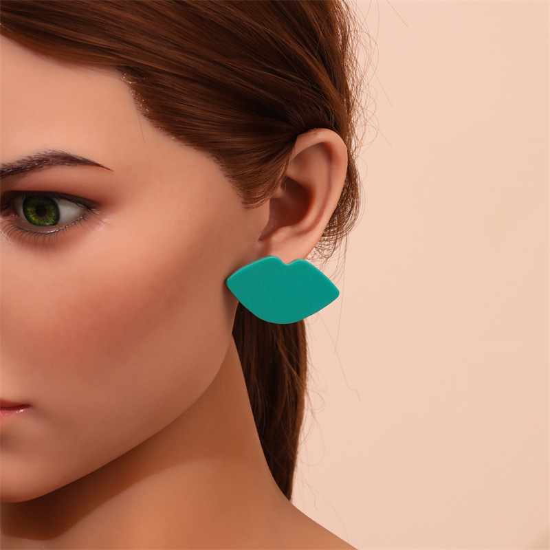 Fashion Cross Arylic Polishing Women's Ear Studs 1 Pair display picture 8