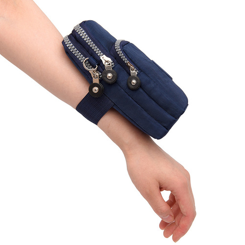 Factory direct supply mobile phone bag women's crossbody bag large screen mobile phone bag coin purse halter neck wrist bag running vertical mini