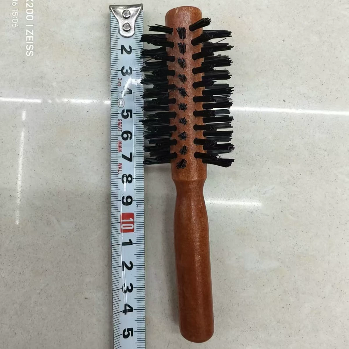 10-рядная маленькая расческа для завивки, расческа для завивки, практичная парикмахерская расческа с щетиной для салонной укладки, расческа для выпрямления, расческа для разглаживания.