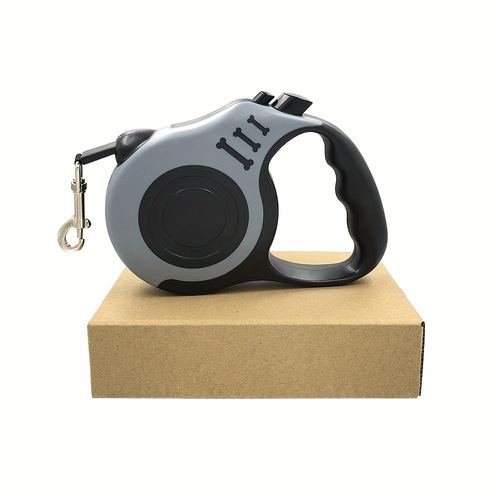 Pet Tractor, Pet Dog Automatic Retractable Traction Rope, Bone Printed Dog Walking Rope, Dog Chain, Dog Rope