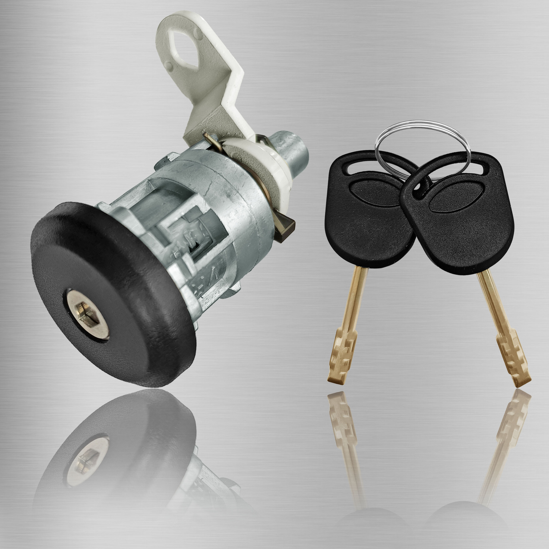 Transfronterizos para Ford All-Switch Cerradura de la puerta derecha Auto clásico Ford All-Switch Cerradura de la puerta 2 llaves Auto Parts