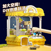 Space slot machine, kitchen, doll with coins, toy, capsule toy