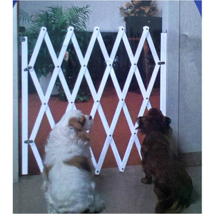 Factory Direct Sales Pet Isolation Door Wooden Fence Fence Dog Sliding Door Wooden Door Dog Bamboo Door Amazon Hot Model
