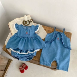 连身衣、爬服;童套装;童毛衣