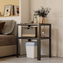 钢制边几鱼缸架物品收纳架床头置物架客厅沙发边几简约小茶几商贸