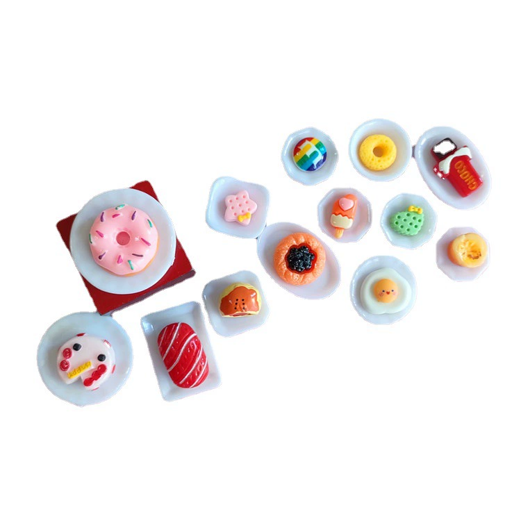 Маленький домик для кукол с аксессуарами, игрушка, игровая еда, 150 деталей, масштаб 1:12