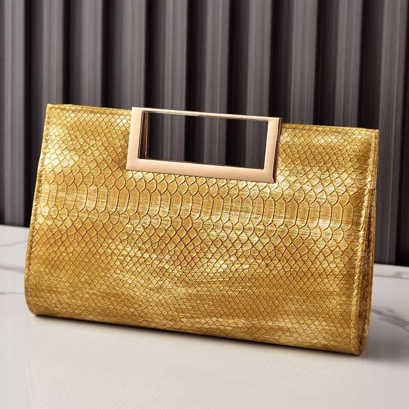 2025 bolso de cena de cuero clásico bolso de mano para mujer bolso de mensajero con patrón de cocodrilo bolso de PU bolso de hombro para mujer de fiesta lote