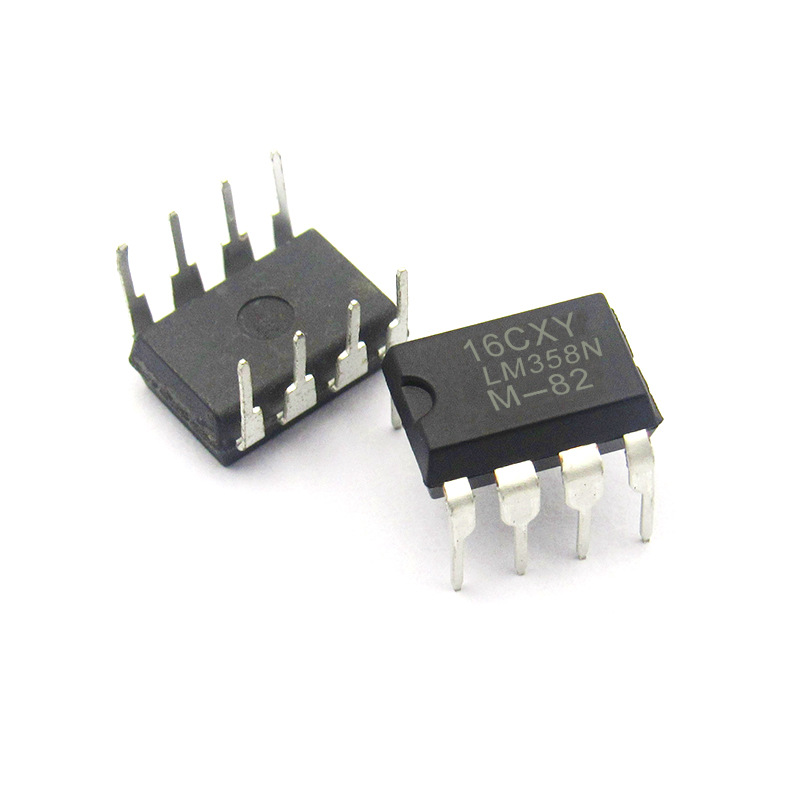 LM358N LM358 运算放大器IC 芯片 双路 DIP-8直插 (10个)
