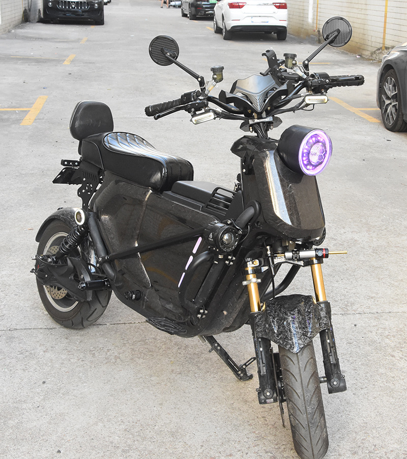 Suitable for No. 9 calf u2/u + B 009 UBE electric car motorcycle modified carbon fiber rearview mirror reflector