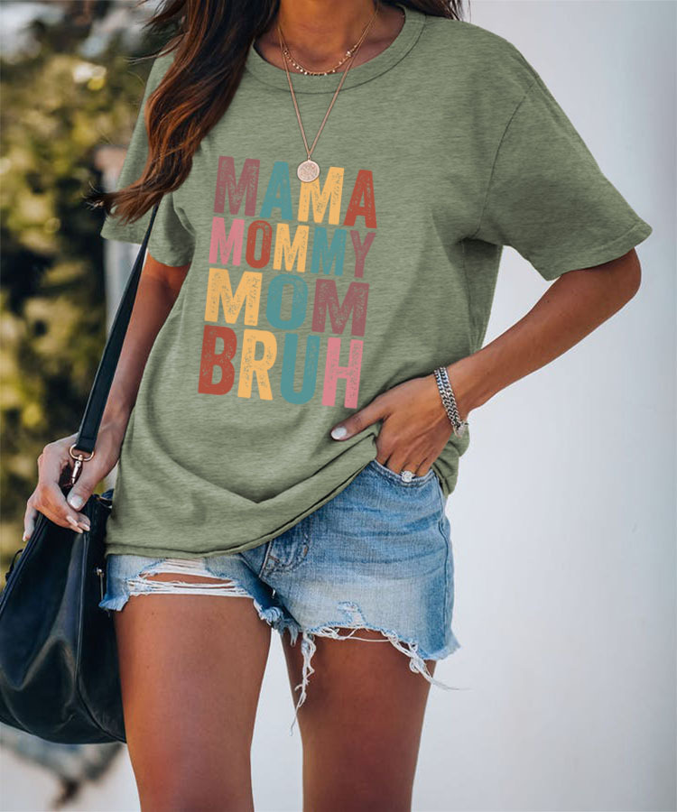 Femmes T-shirt Manche Courte T-shirts Impression Mode Lettre display picture 48