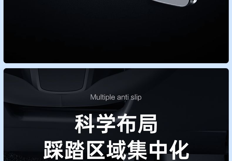 Suitable for Tesla Model Y/Yl Renewal 3 Accelerator Brake Anti-Slip Rest Foot Pedal Aluminum Alloy Decorative Accessories