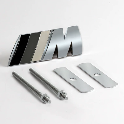 Labeling Tail Mark Modification, Body sticker - white-and-black-bars-with-silver-background-zhongwang-standard-with-screws