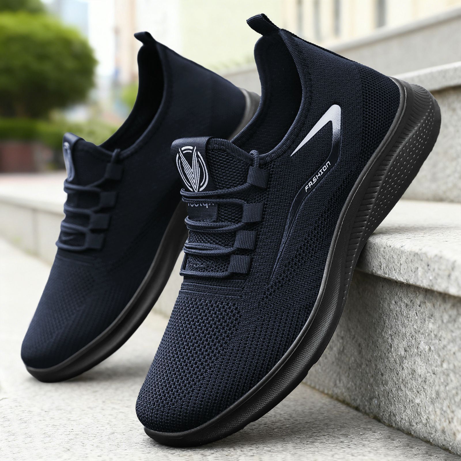 Zapatos de hombre grandes zapatillas transfronterizas primavera zapatos deportivos casuales zapatos de hombre zapatos de corrida de malla transpirables