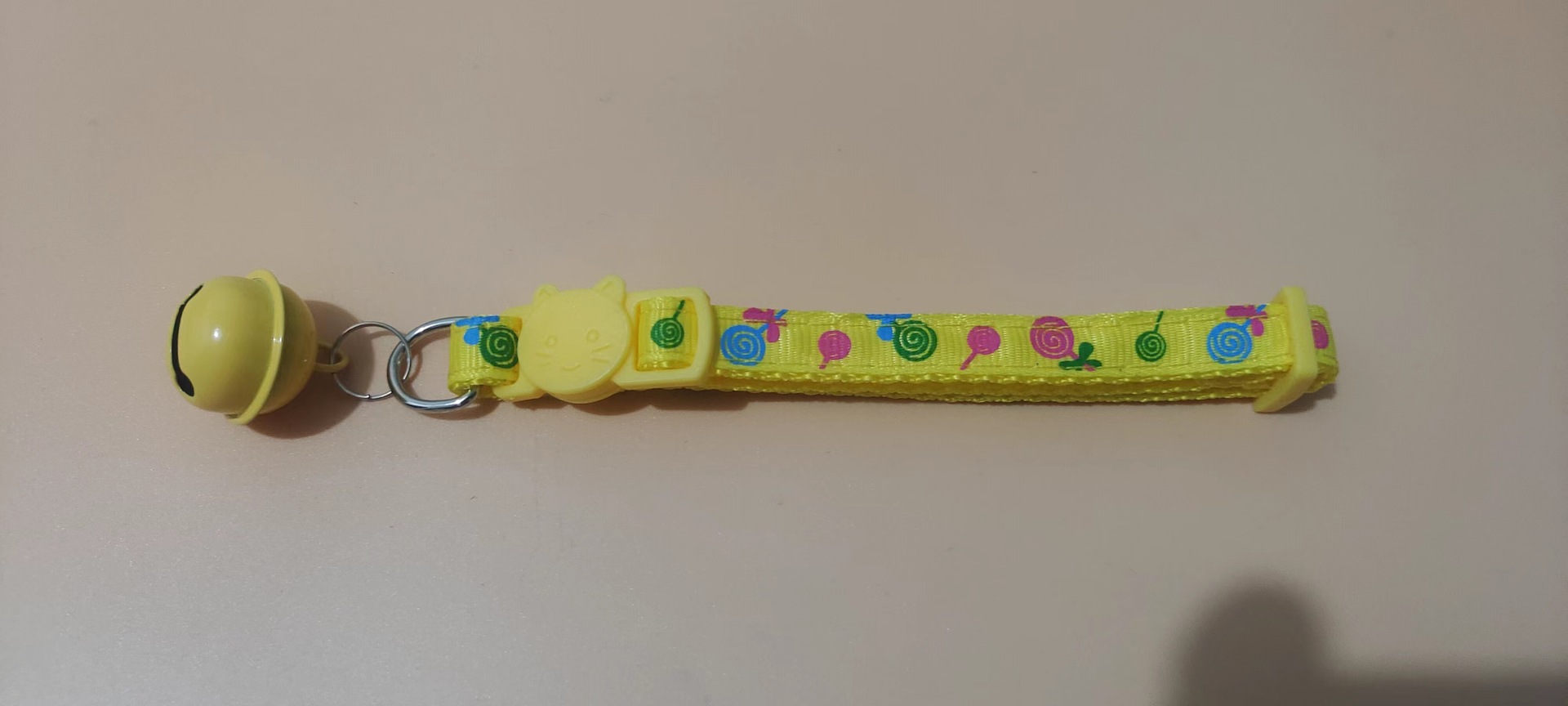 Collar de gatos coloridos Lollipop Collar de gatos 1.0 collar de seguridad de gato Collar de perros y gatos en stock