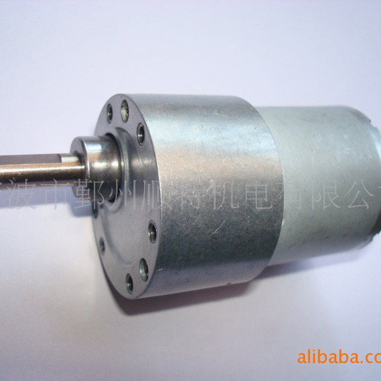 生产销售37GB528微型直流减速电机 齿轮箱马达  6V-12V-24V
