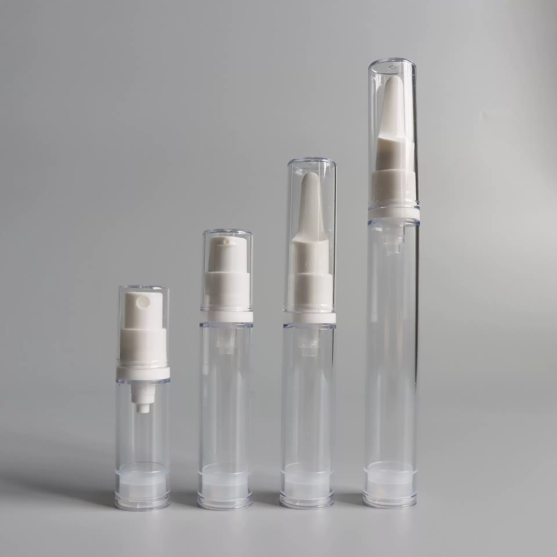 5ml 10ml 12ml 15ml 透明真空眼霜瓶真空分装瓶化妆品瓶包材