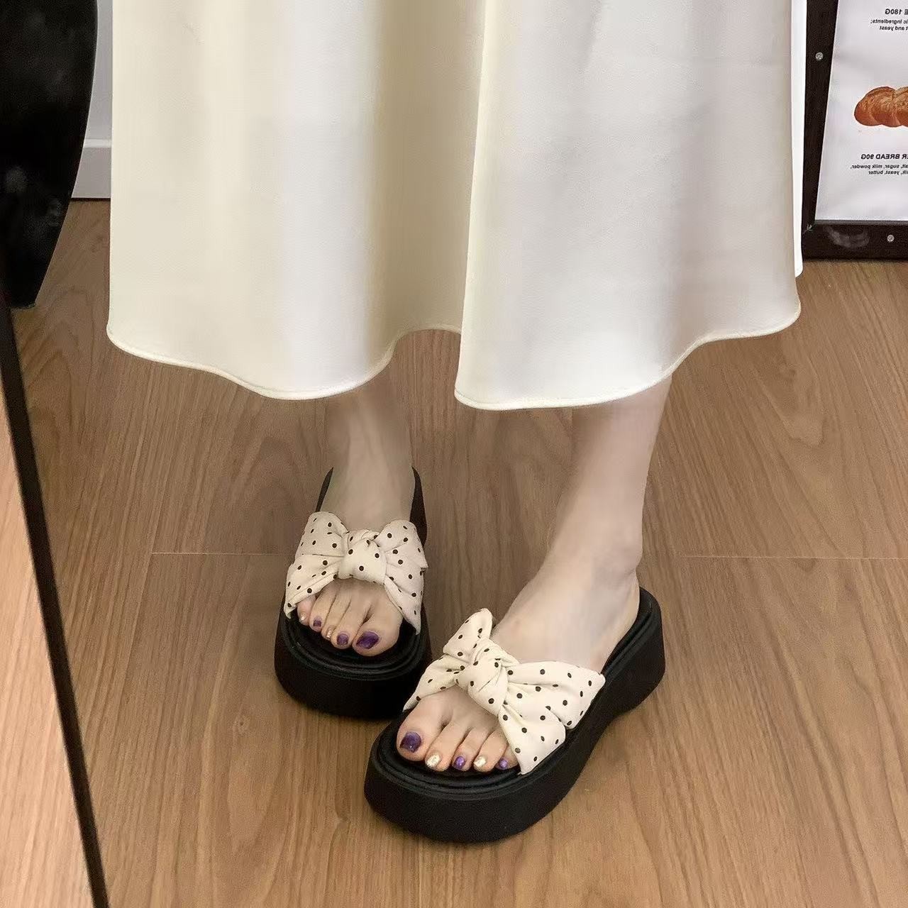 Sandalias Mule de Plataforma en PU y Caucho para Verano