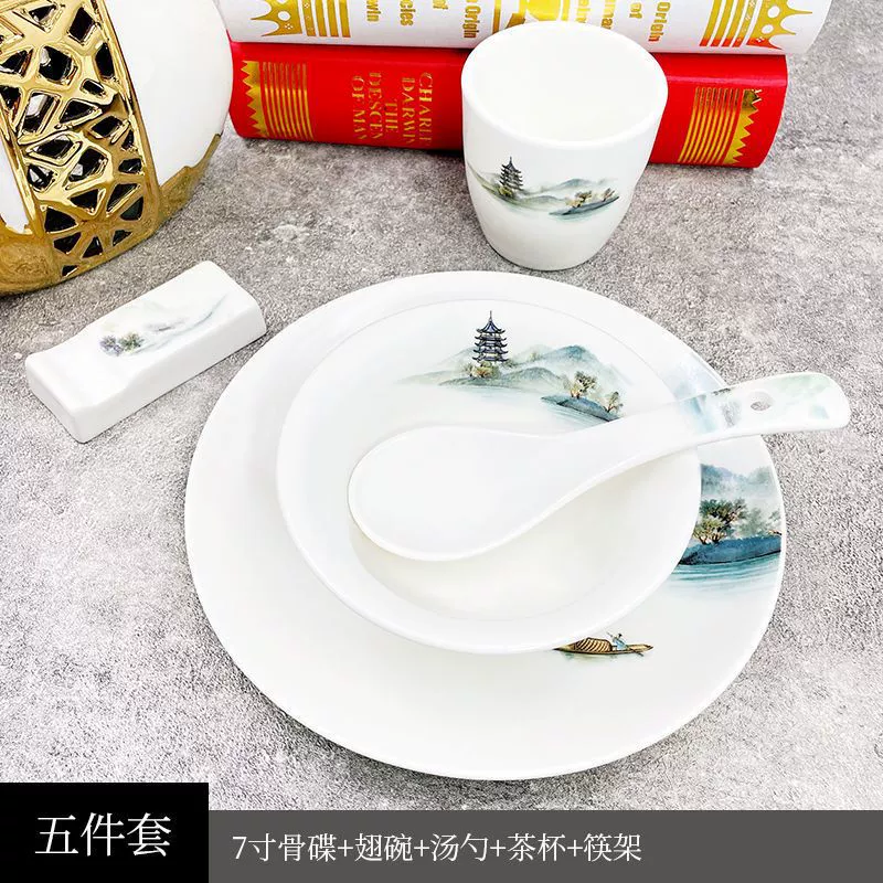 Посуда, ceramic набор для отеля, китайский стиль, набор из 3 предметов