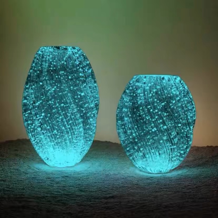 [Nightlight maltosa] ligeramente lujoso simple jarrón de vidrio transparente de alta calidad en el hogar sala de estar flores acuapónicas