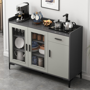 Tea Cabinet Storage Cabinet Sideboard Modern Simple Light Luxury Wine Cabinet Wall Living Room Storage Cabinet Storage Cabinet Tea Cabinet